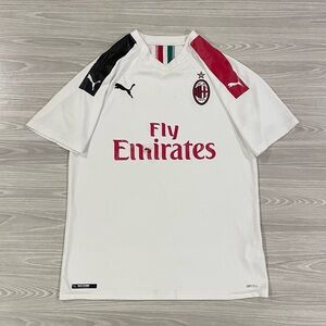 Puma 2019/20 AC Milan Away Soccer Jersey Serie A White Men’s Size Medium
